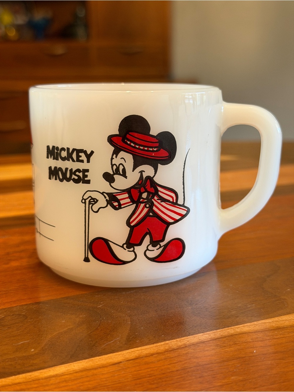Mickey Mouse White & Red Ceramic Coffee Mug